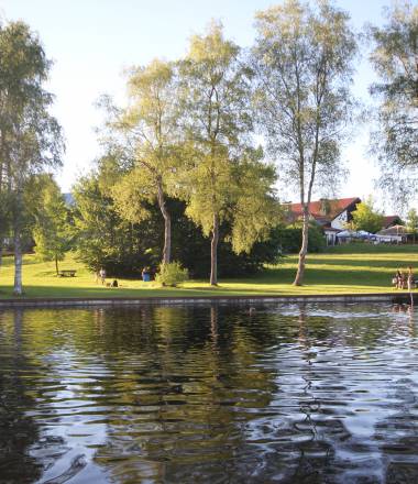 Landhaus Sommerau Weiher Baden