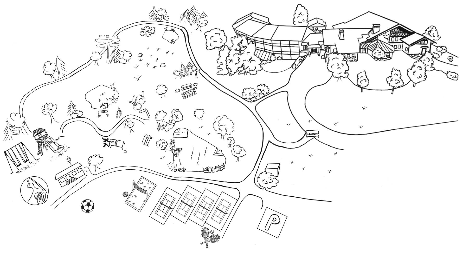 Landhaus Sommerau Resortplan