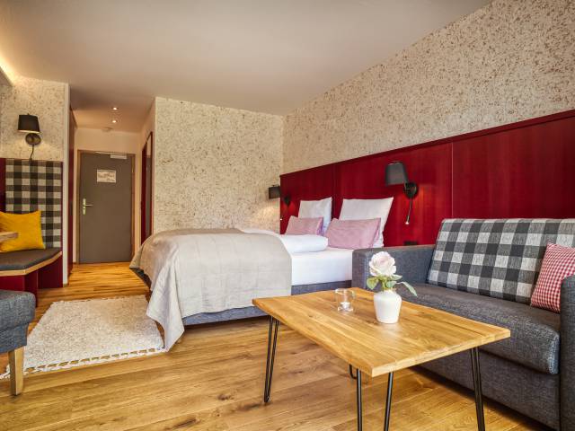 Doppelzimmer Komfort mit Balkon Landhaus Sommerau